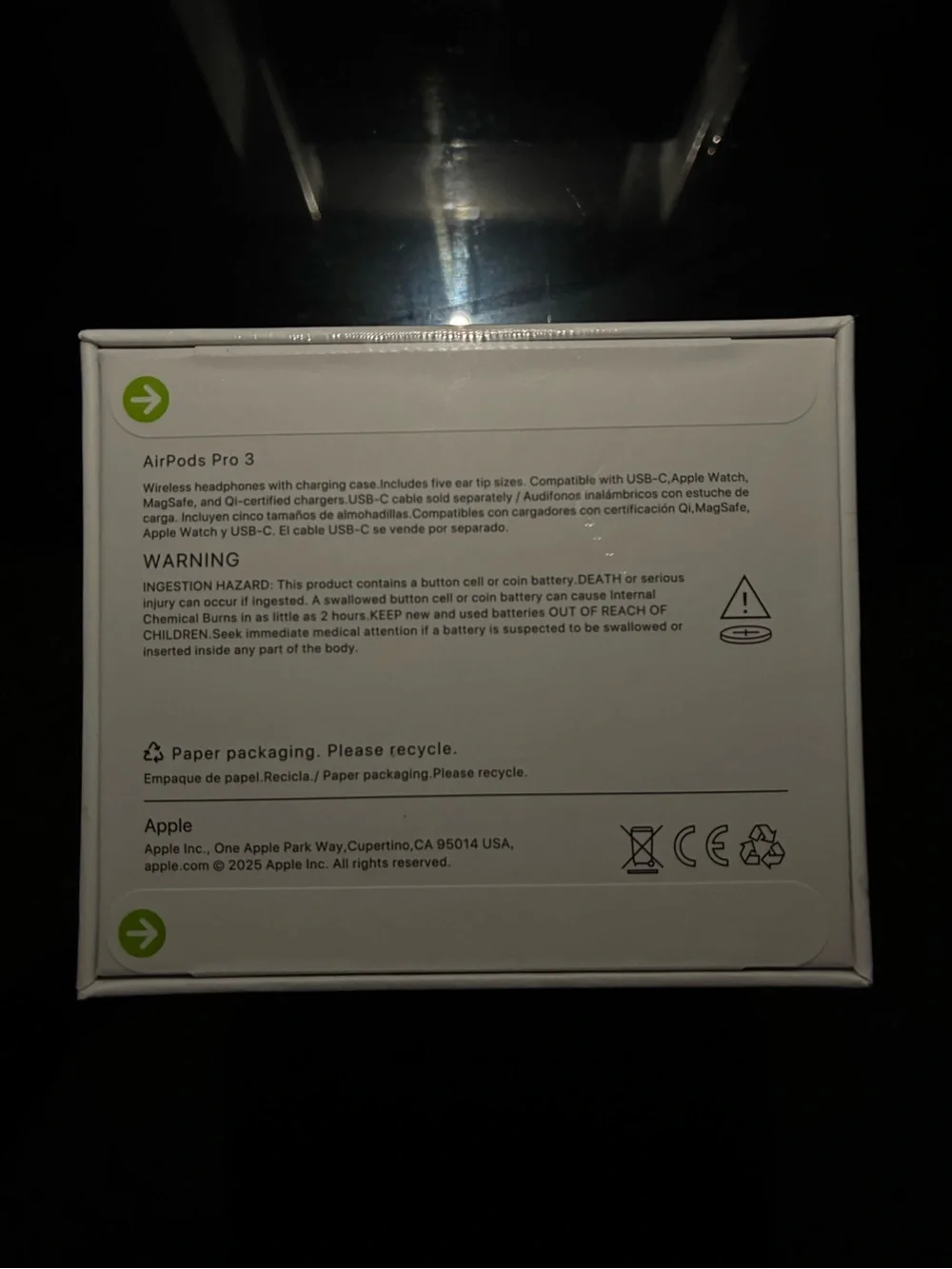Apple AirPods Pro (White) True Wireless Noise-Cancelling Earbuds